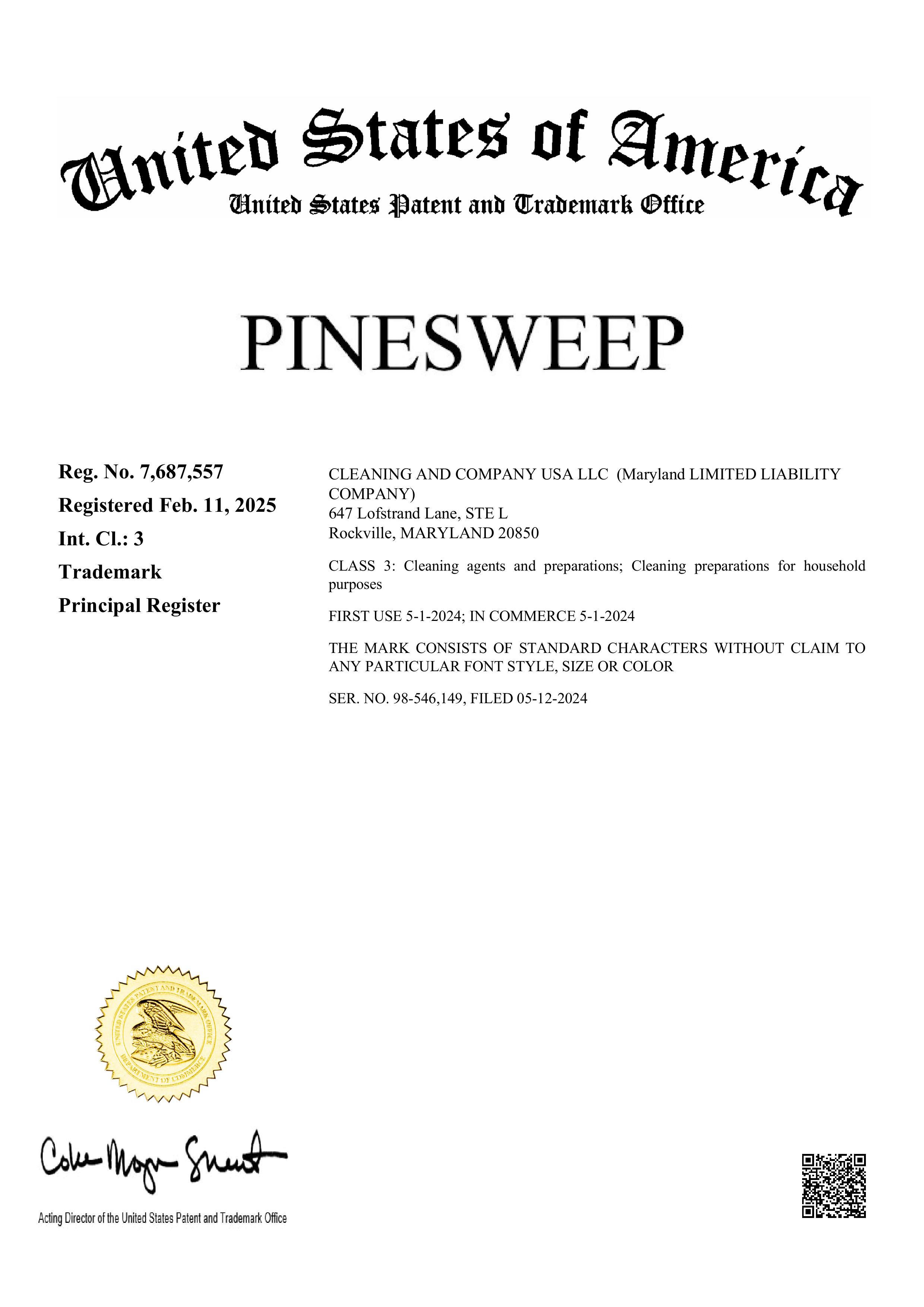 Pinesweep